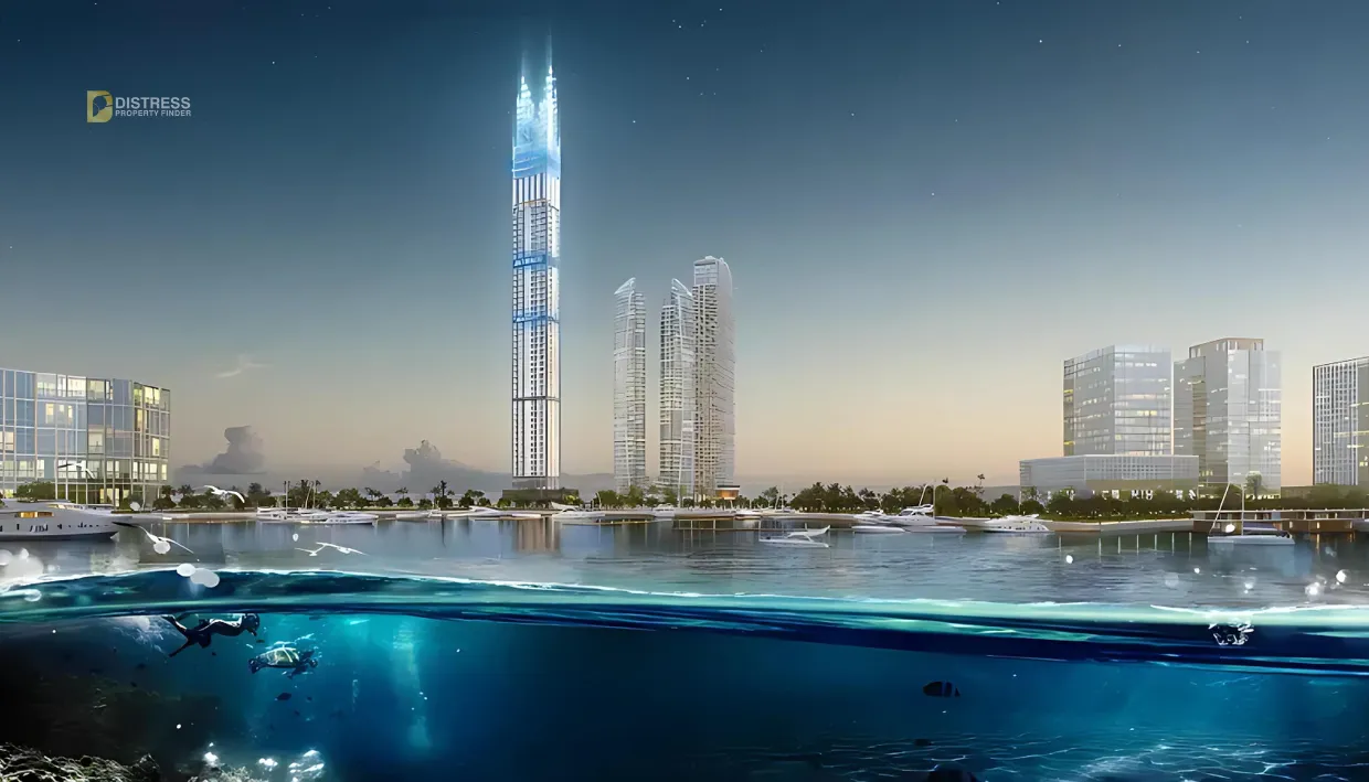 Burj Binghatti at Business Bay by Binghatti Developersبرج بن غاطي في الخليج التجاري من بن غاطي للتطوير العقاري